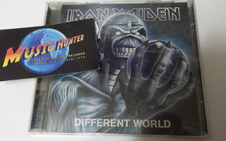 IRON MAIDEN - DIFFERENT WORLD PROMO CDS + DVD