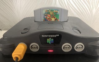 Nintendo 64 sekä ohjain että peli