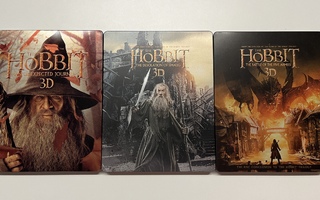 Hobitti Trilogia 3D Blu-ray Steelbook