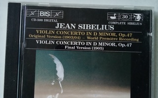CD Jean Sibelius: Violin Concerto in D Minor Op.47  (Sis.pk)