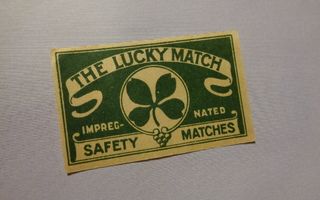 TT-etiketti The Lucky Match