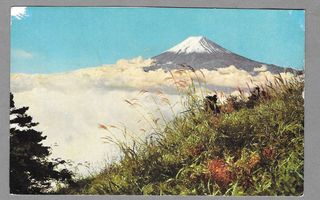 Japani Fuji tulivuori kulk. Yokohama -> Englanti 1959