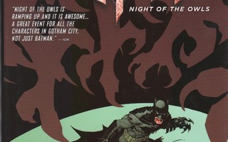 Sarjakuva-albumi US 126 – Batman Night Of The Owls