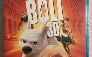 Bolt (2008) Blu-ray 3D + Blu-ray (UUSI)