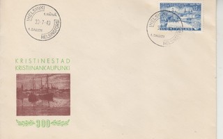 FDC 1949 Kristiinankaupunki.