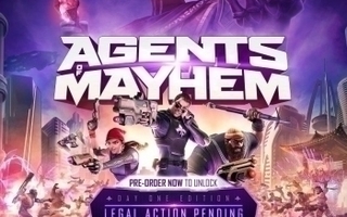 Agents of Mayhem - Day One Edition (PlayStation 4 -peli)