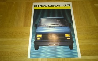 Esite Peugeot J5, 1986