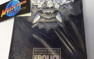 THE POLICE - MESSAGE IN A BOX 4CD + BOOKLET BOKSI +