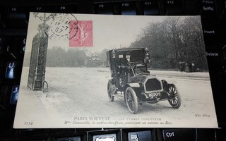 Taxi Paris Naiskuljettaja v.1907 PK78