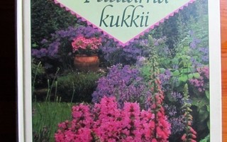 Puutarha kukkii