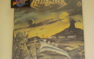 HELLRAISER - WE'LL BURY YOU EX-/EX- LP