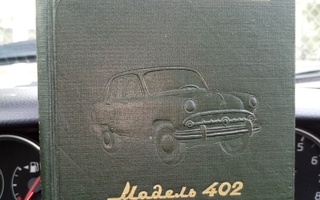 Auton korjauskäsikirja MOSKOVITZ 402 ( 1957) SIS POSTIKULU
