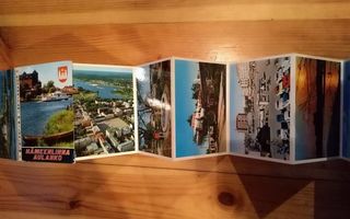 Hämeenlinna Aulako turistikorttihaitari 12 kuvaa tarinoilla
