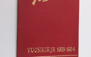 TUL vuosikirja 1953-1954