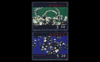 Norja 1285-6 ** Mineraaleja (1998)