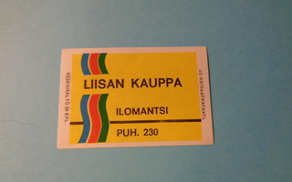 TT-etiketti Liisan Kauppa, Ilomantsi