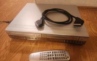 Philips 6HD Hi-Fi VHS-nauhuri / DVD-soitin