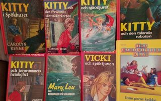 6 Carolyn Keene: Kitty Drew (Neiti Etsivä) RUOTSIKSI