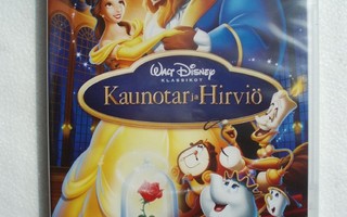 Kaunotar ja Hirviö Disney klassikko (DVD, uusi) animaatio