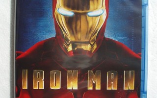 Iron Man (Blu-ray, uusi)