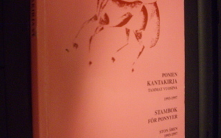 Ponien kantakirja Tammat vuosina 1993-1997 VI nide