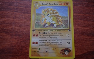 Brock´s Sandslash 23/132, Gym Heroes 2000, 1st edition rare