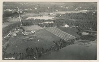 HAAPAMÄKI - Karhumäki ilmakuva - kulk. 1936