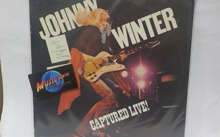 JOHNNY WINTER - CAPTURED LIVE! EX-/EX- LP