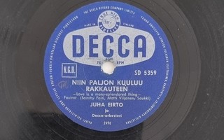 Savikiekko 1956 - Juha Eirto Decca SD 5359