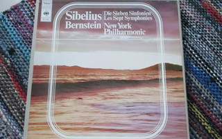 Sibelius: 7 Sinfoniaa. New York PO/Bernstein. CBS 5LP