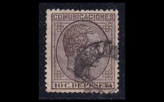 Espanja 168 o Alfonso XII 10 C (1878)