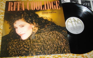 RITA COOLIDGE - Inside The Fire - LP 1984 pop rock EX+