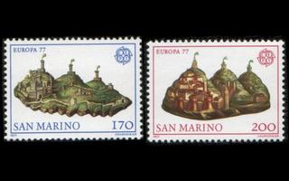 San Marino 1131-2 ** Europa (1977)