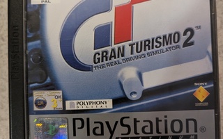 PSX PS1 Gran Turismo II *PLATINUM* suomi