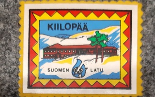 Kiilopää Suomen Latu kangasmerkki