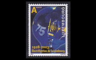 Luxemburg 1610 ** Sähköverkko 75v (2003)