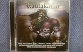 Rautakanki (2CD) VG+!! Edguy Mokoma Nightwish Exodus Spiha