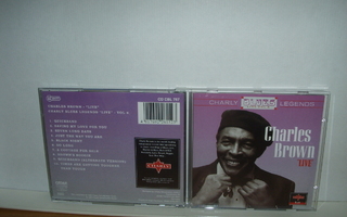 Charles Brown CD "Live"