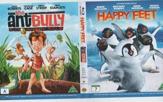 HAPPY FEET & THE ANT BULLY - tupla blu-ray