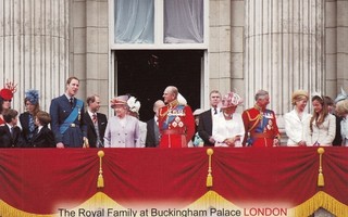 Kuninkaalinen perhe, Britannia (isohko kortti)