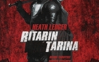 RITARIN TARINA	(31 838)	UUSI-FI-suomik.	BLU-RAY	heath ledger