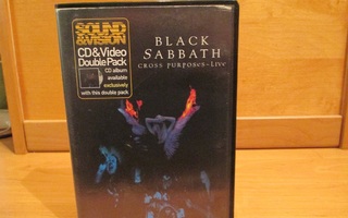 BLACK SABBATH:CROSS PURPOSES-LIVE CD+VHS