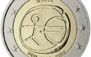 2€ Rulla Malta 2009 EMU 10v