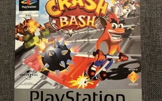 Crash Bash PS1 Ohjekirja (Suomijulkaisu)