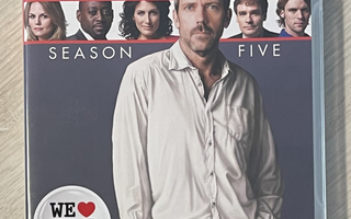 House: Kausi 5 (6DVD) Hugh Laurie (UUSI)