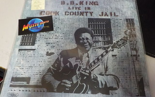 B.B KING - LIVE IN COOK COUNTY JAIL EX+/M- LP