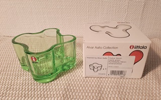 Iittala AALTO kynttilälyhty OMENANVIHREÄ