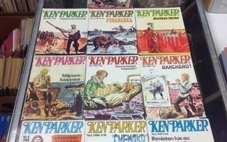 KEN PARKER 10 lehteä 1980-1986