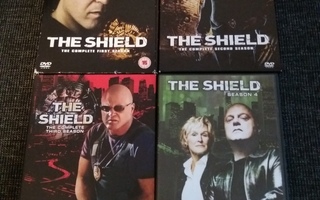 The Shield - Lain varjolla kausi 1-4 (dvd)