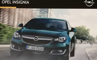 2015 Opel Insignia  esite - KUIN UUSI - suom - 60 sivua